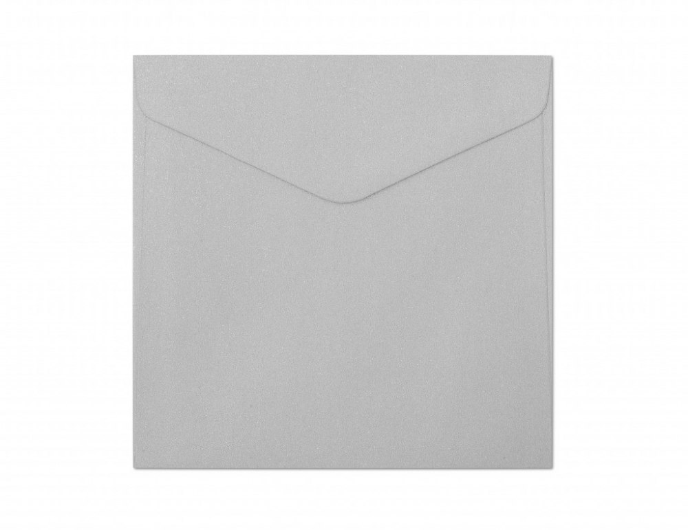 ENVELOPE 160X160 NK SILVER PEARL PACK10PCS GALLERY PAPER 280366 GAL ARGO